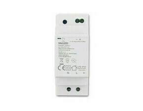 LED driver napěťový MC LED 24W, DC 12V/2A, IP20, na DIN lištu