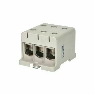 EL 1006634 Svorka univerzální UK 150/3 A, 320A, 1pól., AL/CU, krytá, šedá, na DIN/panel /2090310 (ba