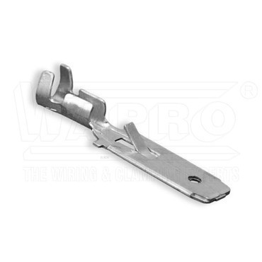 wpr9032 KOPJ-2.5-6308-SN lisovací konektor kolík plochý s jazýčkem a zajišťovacím otvorem neizolovan