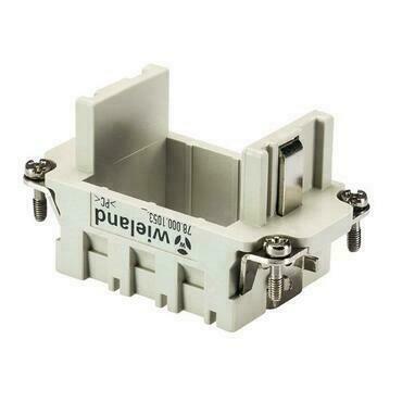 SCHM 78.000.1053.0 Modulový rám revos FLEX pro 3 zásuvkové moduly, šedý, velikost 10