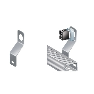 V!!! SCHN NSYSPCP Držák kabelového žlabu, montáž na dveře (obj. množství 10 ks)