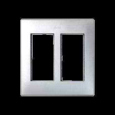 Rámeček SIMON 51010102-033, ke kr. zapust. Simon 500, 2M, nebo 4M K45, hliníková