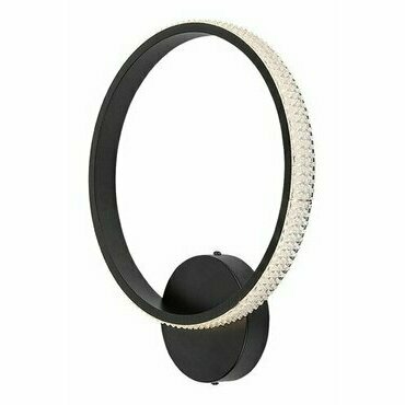 LED svítidlo nástěnné RABALUX 71095 GRETE černá LED 15W