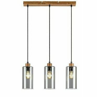 Svítidlo závěsné RABALUX 72123 TANNO dub E27 3x MAX 25W