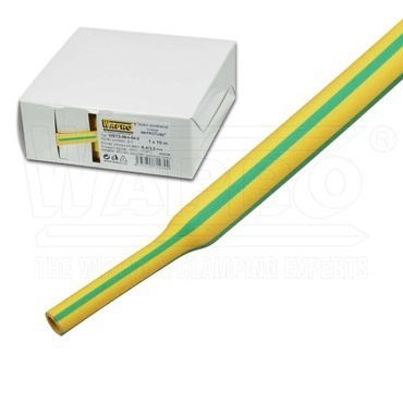wpr8068 WST2-254-45-3 slabostěnná tepl. smršť. trubice, 2:1, 25,4 / 12,7 mm (1"), žluto/zelená, Mini