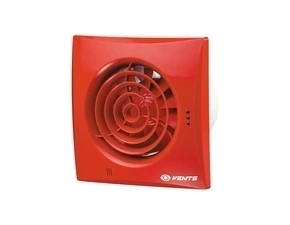 EL 1010303 Ventilátor VENTS 100 QUIET Red snížená hlučnost