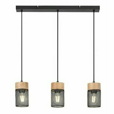 Svítidlo závěsné RABALUX 72043 CALLUM buk E27 3x MAX 25W