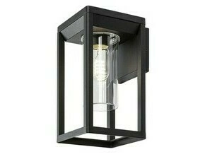 Venkovní nástěnné svítidlo Zernest černá E27 1×15W RABALUX 77085