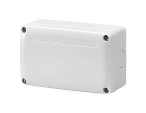Spojovací krabice GEWISS GW27402 pro kombinovanou montáž modulárních kontejnerů, šedá, ip55