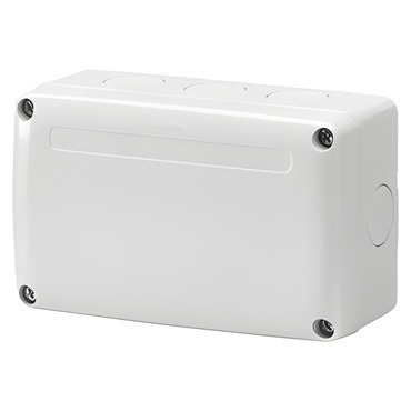 Spojovací krabice GEWISS GW27402 pro kombinovanou montáž modulárních kontejnerů, šedá, ip55