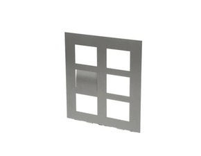 ABB 2TMA130160X0007 Kryt tlačítkového tabla pro video modul, velikost 2/3, ušlechtilá ocel 23-Welcom