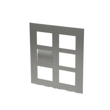 ABB 2TMA130160X0007 Kryt tlačítkového tabla pro video modul, velikost 2/3, ušlechtilá ocel 23-Welcom