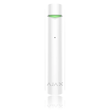 Detektor rozbití skla AJAX 5288, GlassProtect, bezdrátový, bílý