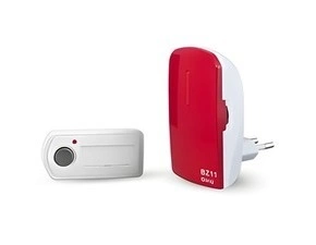 ELB 1120 BZ11 červená Bezdrátový zvonek - 230V AC