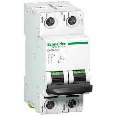 SCHN A9N61531 Jistič C60H-DC 2P 16A C 500V DC RP 0,25kč/ks