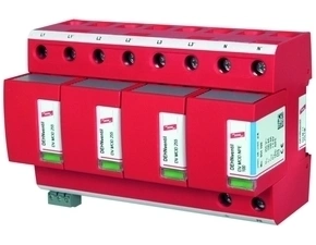 DEHN 951315  Kombinovaný svodič přepětí ventil M pro třípólové TT a TN-S systémy, s modulem dálk DEH DEHN