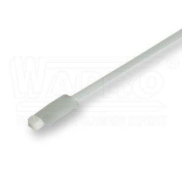 wpr506 WT-MP-200ST pásky s popisovacím štítkem, 200 x 4,6 mm, štítek 28 x 13 mm před zámkem, nylon 6