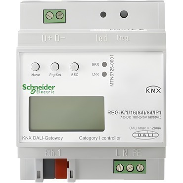 SCHN MTN6725-0001 KNX-DALI brána REG-K/1/16(64)/64/IP1