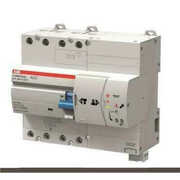 Chránič čtyřpolový ABB 2CSF304130R1630 F-ATI4TestA-63/0.03F 200, s autotestem 4P 63A