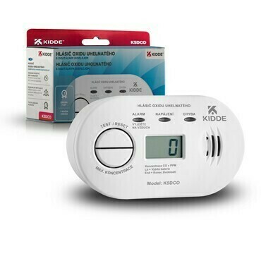 KIDDE KIDDE-K5DCO Detektor úniku plynu CO Kidde K5DCO (měřící zařízení)