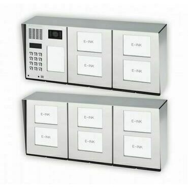 Tablo zvonkové CZECHPHONE 4004005893, E-INK MELODY, 110 jmenovek