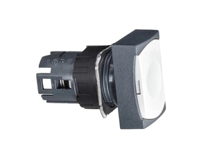 SCHN ZB6DA1 Ovládací hlavice stiskací, lícující s návratem - bílá