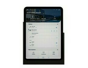 Držák na tablet SIMON GFO2A8/149, nástěnný otevřený, Samsung Galaxy Tab A8 10,5”, černá mat
