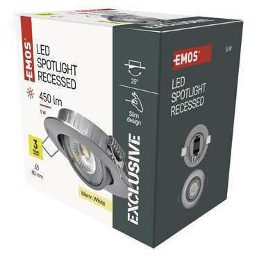 EMOS ZD3221 LED BOD. SVÍT. 5W 450LM EXCL. WW S