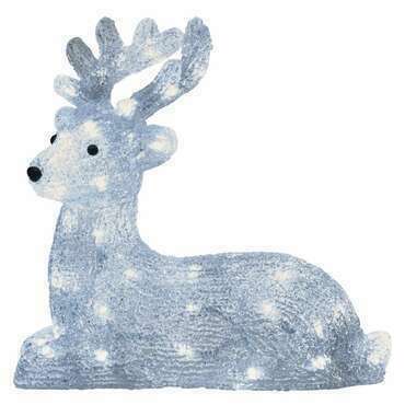 EMOS DCFC06 40LED XMAS REIND.IP44 CW