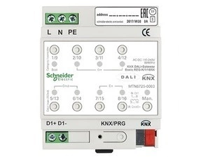 SCHN MTN6725-0003 KNX DALI brána Basic REG-K/1/16/64