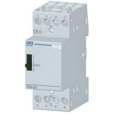 Instalační stykač  OEZ:36645 RSI-25-40-A230-M, s manuálním ovládáním, Ith 25 A, Uc AC 230 V, 4x