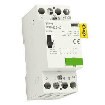 ELKO 209970700067 VSM425-22 230V AC Instalační stykač s manuálním ovládáním RP 0,24kč/ks