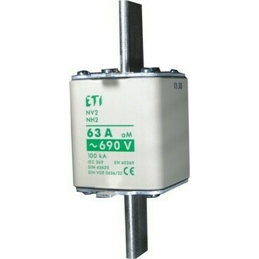 ETI 004184417 pojistka, NH1 aM 200A/690V