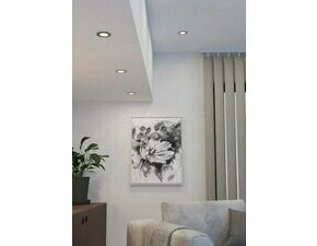 Vestavné svítidlo FUEVA 6-Z matný nikl O88 mm 8W EGLO
