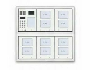 Tablo zvonkové CZECHPHONE 4004005860, E-INK MELODY, 110 jmenovek