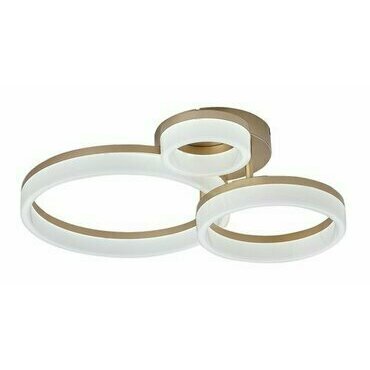 LED svítidlo stropní RABALUX 71383 AMILIA zlatá LED 24W