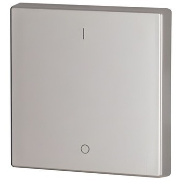 EATON 147591 CWIZ-01/13 Kryt RF tlačítka 55x55mm 1-0, Stříbrná, matná