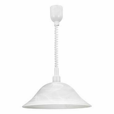Závěsné svítidlo ALESSANDRA bílá O380 mm 1X60W EGLO