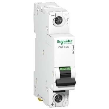 Jistič jednopólový SCHNEIDER A9N61514 C60H-DC 1P 30A C 250V DC