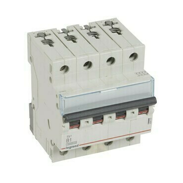 Jistič čtyřpolový LEGRAND 404147 TX3 4P B1 10000A