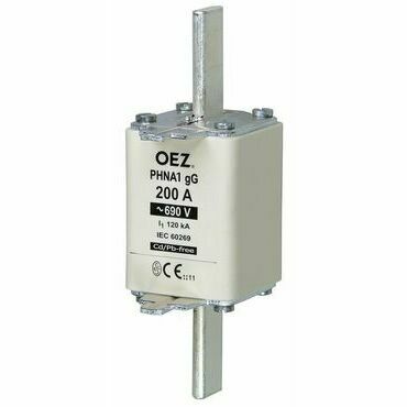 OEZ:40455 PHNA1 160A gG Pojistková vložka RP 0,3kč/ks