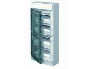 Rozvodnice nástěnná ABB 1SLM006501A1207, IP65/48M, Mistral65 vč. N/PE, průhledná dvířka