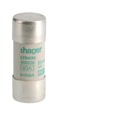 HAG LF540M Pojistka válcová, velikost 22x58, 40A aM, 690V AC