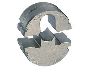 wpr10409 313-G-O-50/35 Lisovací čelisti "Gamma Line", kruhové pro zakružování sektorových jader 50(s