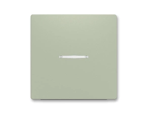 Kryt spínače ABB Zoni 3559T-A00653 243, olivová, jednoduchý, s průzorem