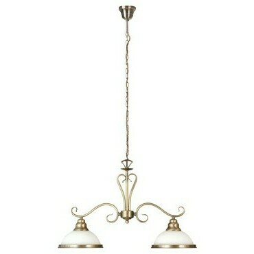 Lustr Elisett bronzová E27 2×60W RABALUX 2757