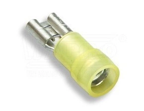 wpr8915 OBP-PI-6-6308-PA-DC lisovací objímka plochá poloizolovaná PA (polyamid), DIN 46245, EASY ENT