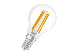 LED žárovka OSRAM LEDSCLP40GD 4W/827 230V FIL E14 FS1, čiřá, stmívatelná
