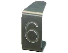 DEHN 490006  Štítek s číslem ""6"", NIRO DEHN DEHN