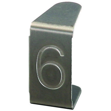 DEHN 490006  Štítek s číslem ""6"", NIRO DEHN DEHN